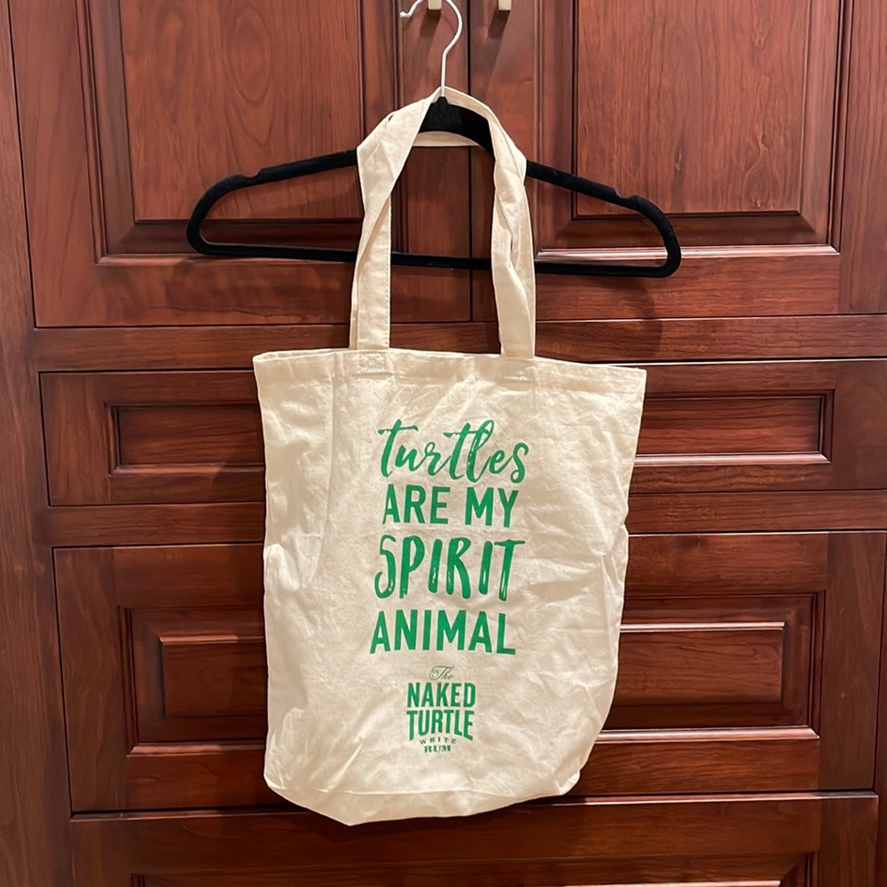Naked turtle tote